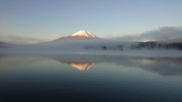 日ノ出の富士山